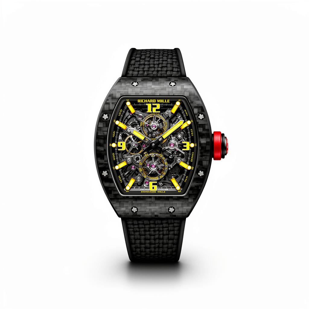 Richard Mille — ريشار ميل RM 35 كاربون TPT — هيكلي أسود