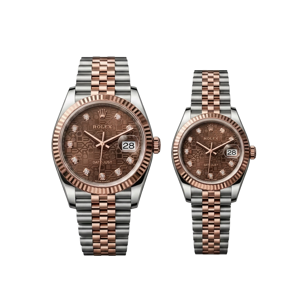 Rolex — Rolex Datejust — Acier & Or Rose